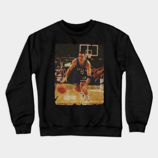 Jason Kidd in His Younger Days Crewneck Sweatshirt by Wendyshopart